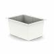 Pegasus T203040 Solid Tray - ABS, Cream, 12" L x 16" W x 8" H