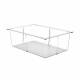 Pegasus T204060-PC Solid Tray - Polycarbonate, Clear, 24" L x 16" W x 8" H