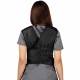 Universal Medical UM-QSFLXB Series Fast Ship Flex Back Lightweight Lead Apron - Black Nylon (Elastic Back for Comfortable Fit)