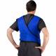 Universal Medical UM-QSFLXB Series Fast Ship Flex Back Lightweight Lead Apron - Royal Blue Nylon (Elastic Back for Comfortable Fit)