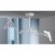 Waldmann Triango 100 C Dual LED Procedure Light, Ceiling Mounted - Showing Mounted in the Ceiling