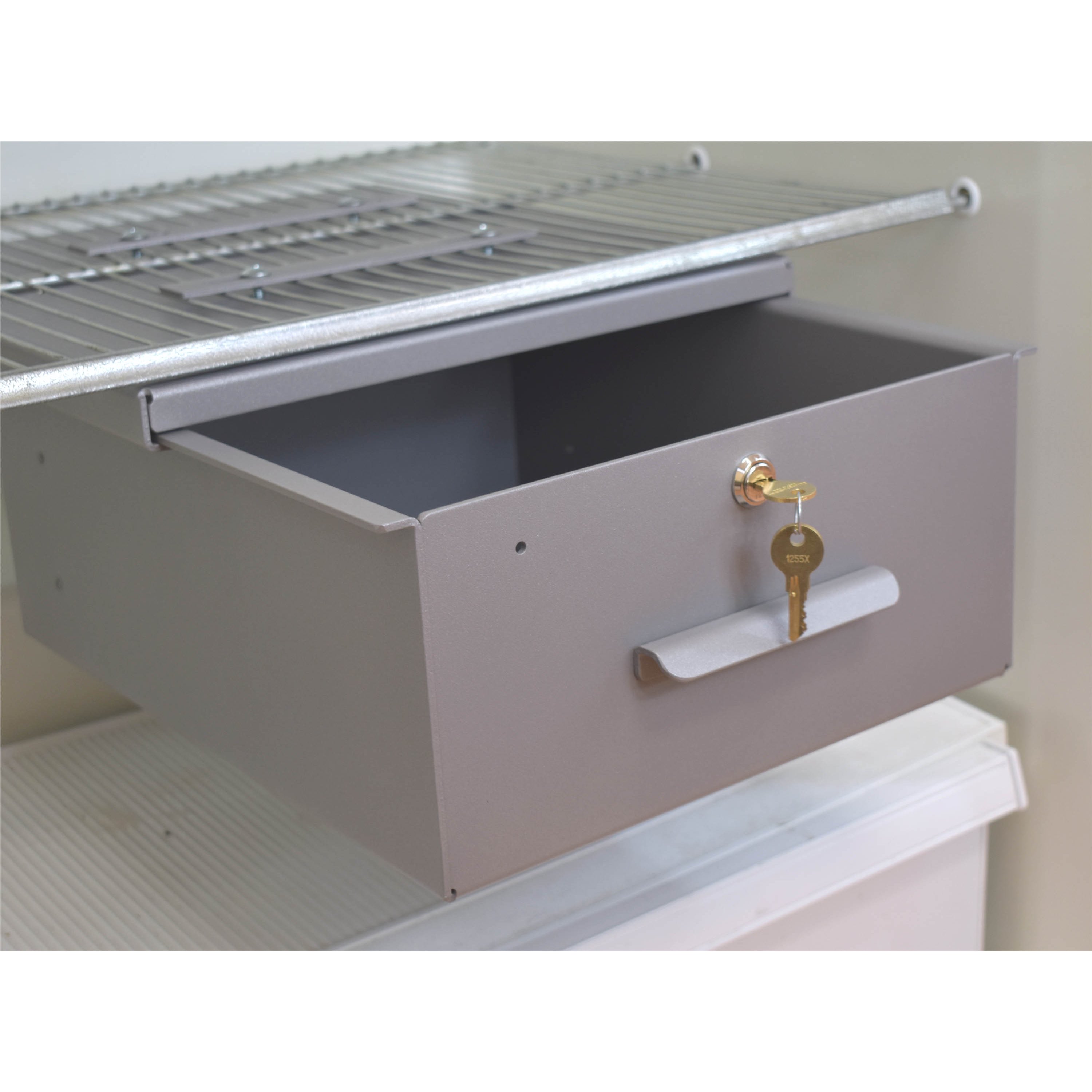Item 17508 - Deluxe Compact Refrigerator Box, Key Lock