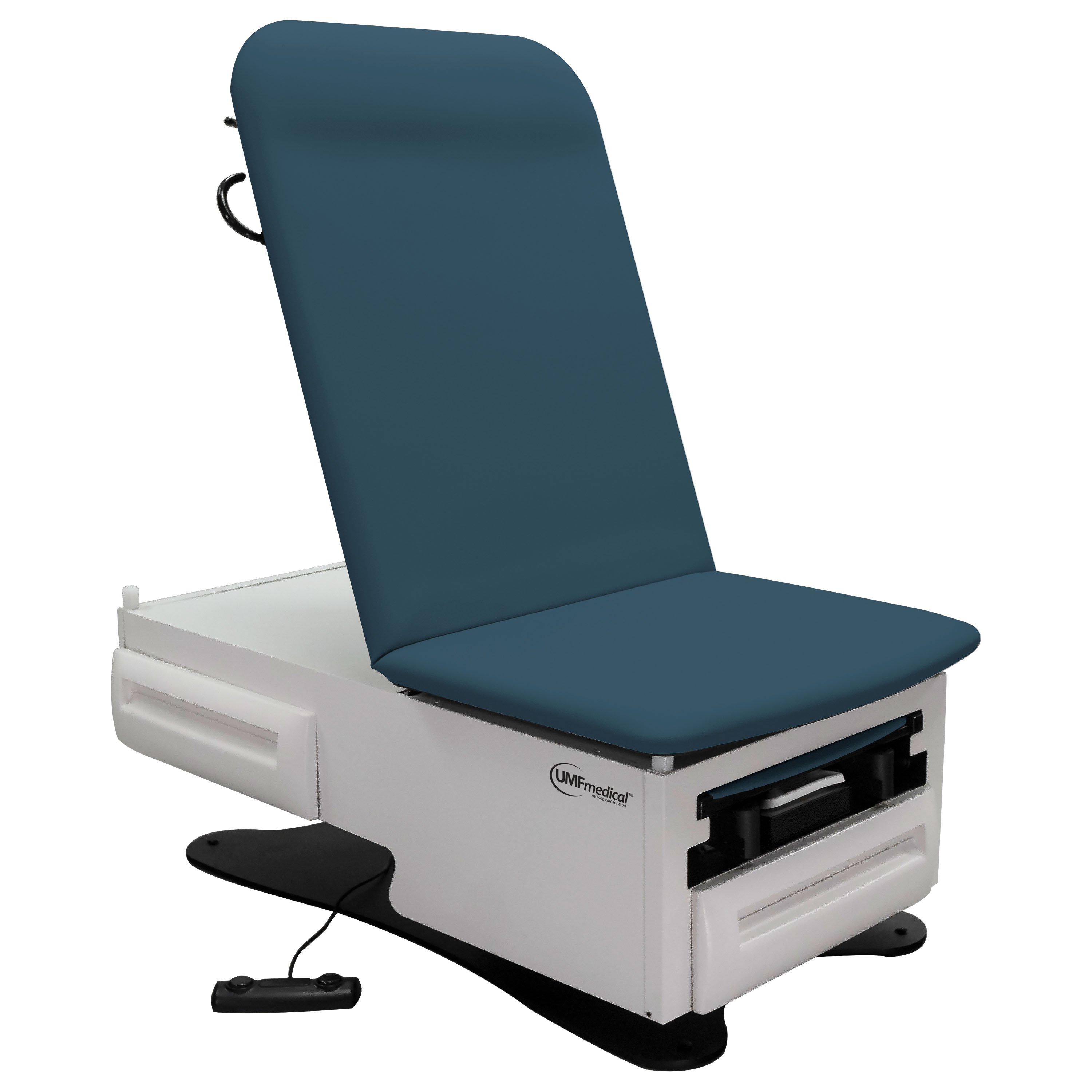 Ultra Comfort Stool with Foot Ring, Pneumatic Height Adjustment - UMF  Medical