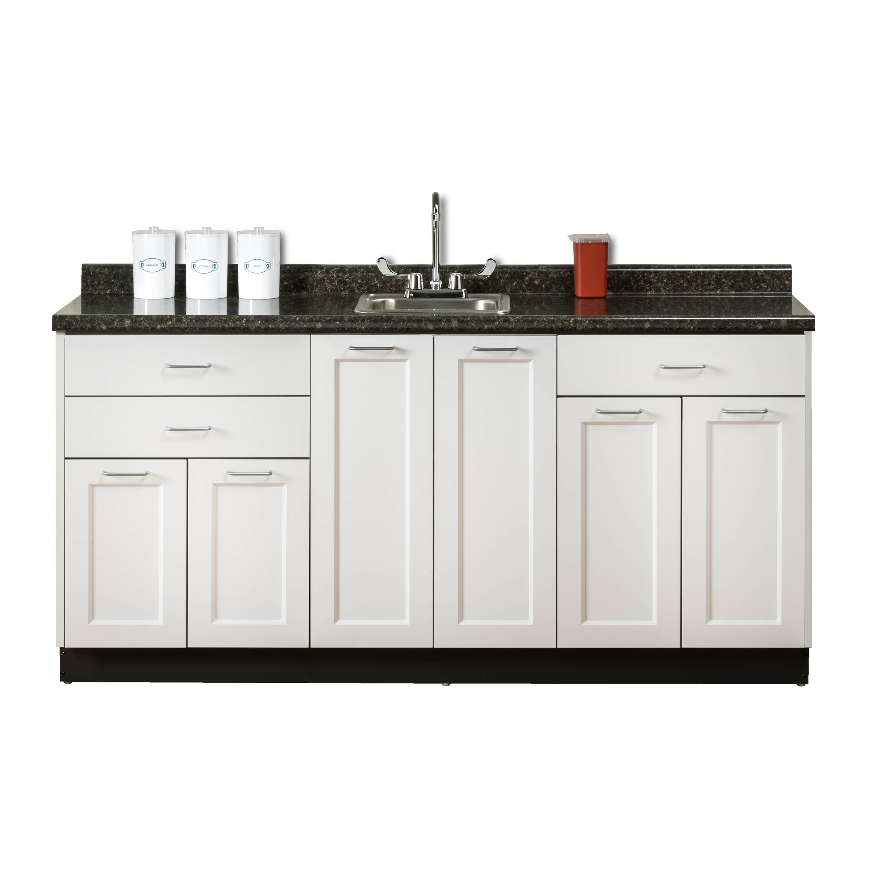 Elegant White - Vanity Sink Base Cabinet