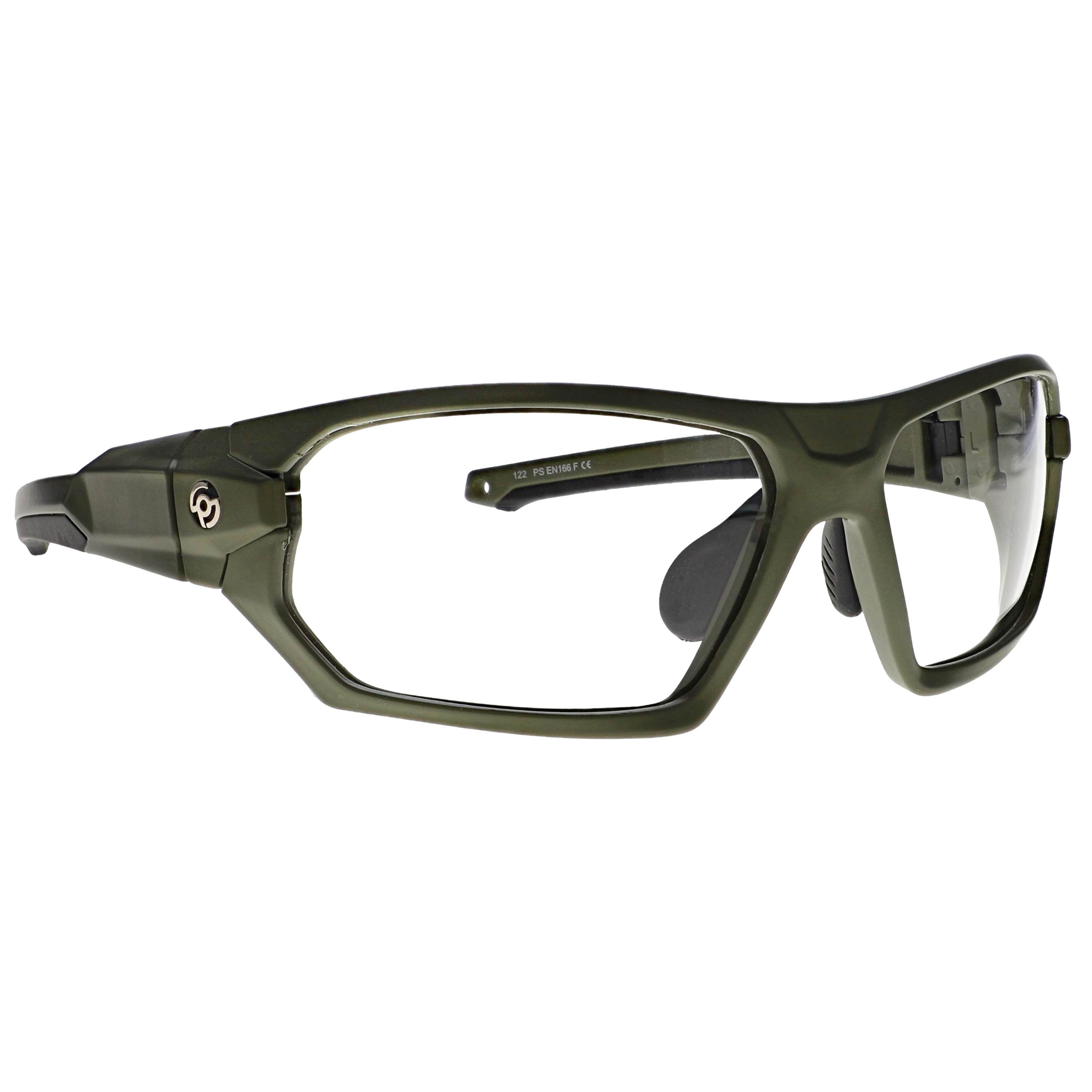 Prescription Safety Glasses RX-15011 (Frame Color: Black/Green)