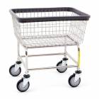 R&B Wire 100CDC Narrow Wire Laundry Cart, All Chrome - Cart only
