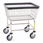 R&B Wire 100CEC Standard Wire Laundry Cart, All Chrome - Cart only