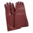 Seamless Lead Vinyl Gloves - Burgundy