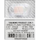 Wallcur 1024971 Practi-Metoprolol 50 mg Oral-Unit Dose