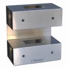 OmniMed 305385 Stainless Steel Top Open Double Glove Box Holder
