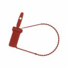 484125-R Padlock Control Seal in Red