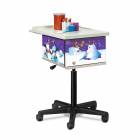 Clinton Cool Pals Graphics Pediatric Phlebotomy Cart Model 67231 (Items pictured on top NOT included).