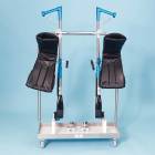 SchureMed 800-0074-R Robotic Stirrups Dolly (Please note, Sitrrups, Boot Pads, and Clamps are not included)