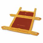 Soft Stretcher - 21 in. x 35 in. - Red and Yellow
