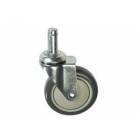 Lakeside RP5S 5" x 1 1/4" Swivel Polyurethane Stem Caster