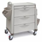 Capsa AVPCL10-CSHDC-D103-STK Quickship Avalo PCL Punch Card Medication Cart with Key Lock