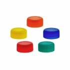 MTC Bio C3175-AST Assorted Packe Screw Cap with O-Ring for ClearSeal 2.0mL Microcentrifuge Tube C3172 - Blue, Green, Orange, Red, Yellow