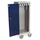 Harloff Model DSC24TK-DP Tall Savary Dilator Drying Cart with HEPA Filter for Dilators up to 39"L - Key Lock