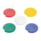 Globe Scientific Color Cap Insert for Diamond® Essentials™ Cryogenic Vials - Grouped