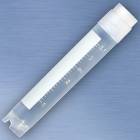 CryoClear Cryogenic Vial 4.0mL - External Threads - Attached Screwcap - Self-Standing Round Bottom - Sterile