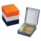 Slide Storage Box for 25 Microscope Slides - Cork Lined