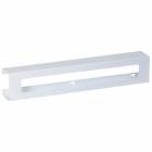 Triple Slimline White Steel Glove Box Holder