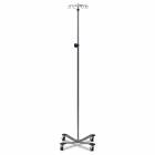 Clinton IV-314  Knob-Lock Heavy Base IV Stand - 4-Hook