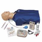 Life/form Advanced Airway Larry Torso with Defibrillation Features, ECG Simulation, and AED Training