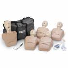 CPR Prompt TPAK 100 Adult/Child Training Pack - 5 Tan Manikins