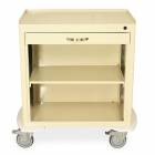 Harloff MDS3024SC M-Series Standard Width Short Baby Scale Cart One Drawer with No Lock, Open Holder with Adjustable Shelf