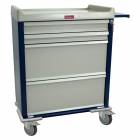 Harloff SL100DSPN Standard Line DISPILL® Compatible Medication Cart with Key Lock, Internal Narcotics Box