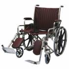 22" Wide Non-Magnetic Wheelchair with Detachable Elevating Legrests